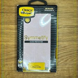 NWT APPLE IPhone Xs Max Case Symmetry Series PINK/GOLD